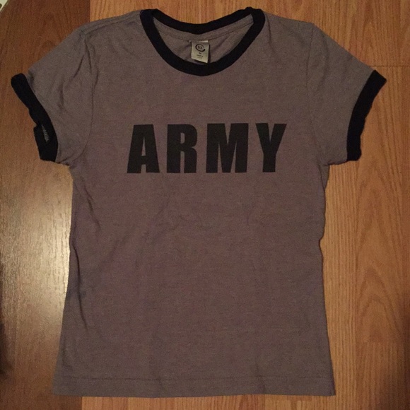 Army Fashion Top, Women’s Sz M - Picture 1 of 3